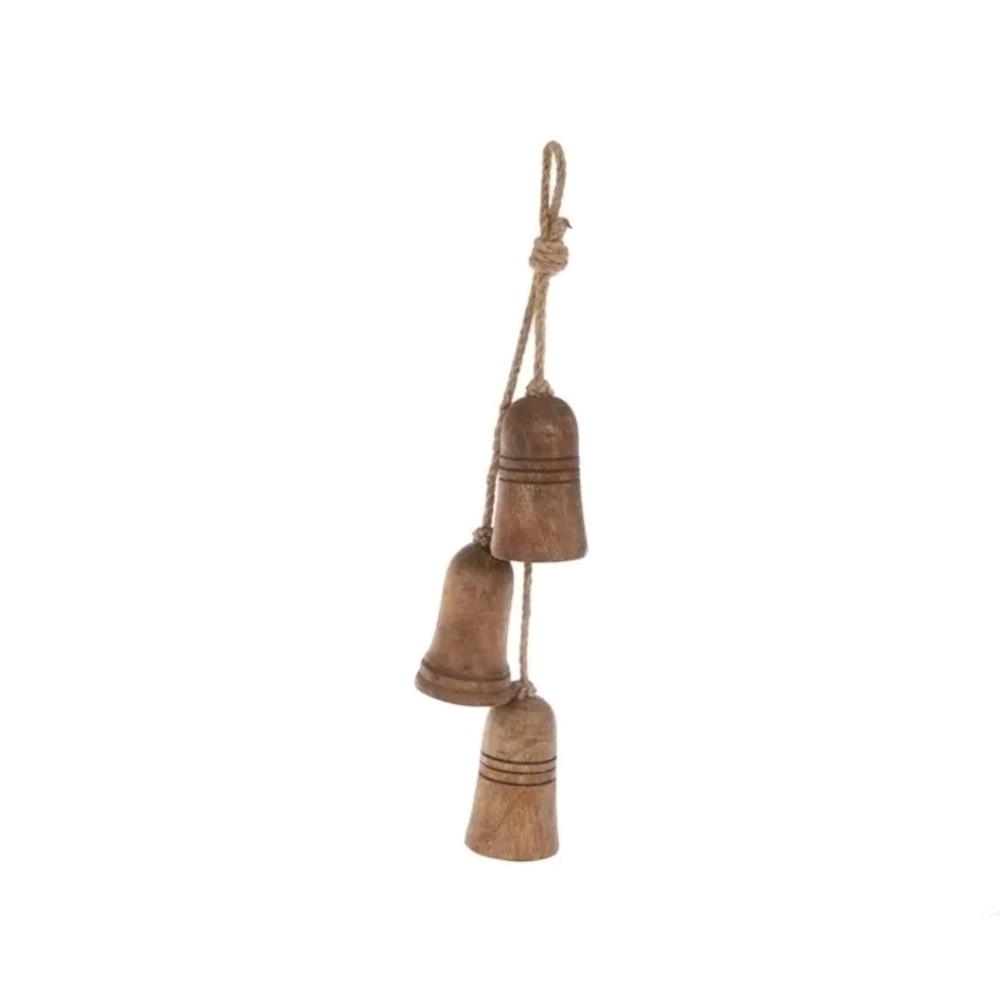 Hobby Lobby Rustic Wood Bells Decor Viral Christmas Holiday Htf